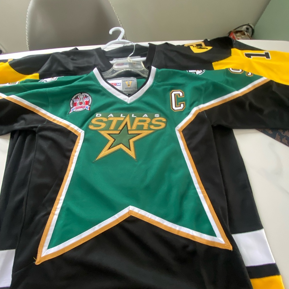 Dallas Stars Green Hockey Jersey
